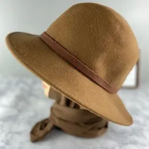 Vintage | Accessories | Vintage Wool Panama Fedora Brim Hat  display picture 3
